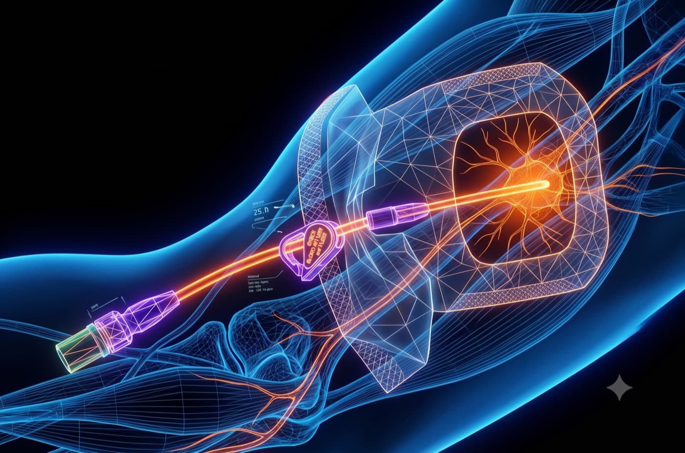 PICC-line et chambre implantable à Annecy